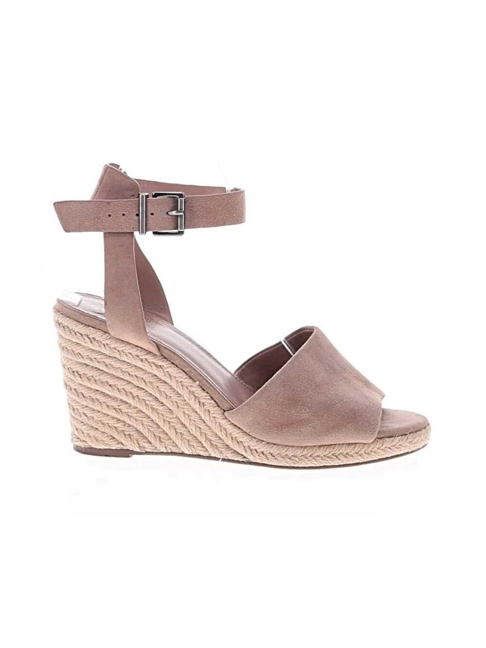 Vince Camuto Blush Tan Espadrille Wedge Sandals
